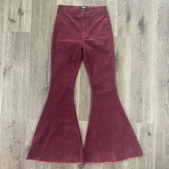L&B corduroy jeans womens size 4 high rise flare western - Picture 1 of 8